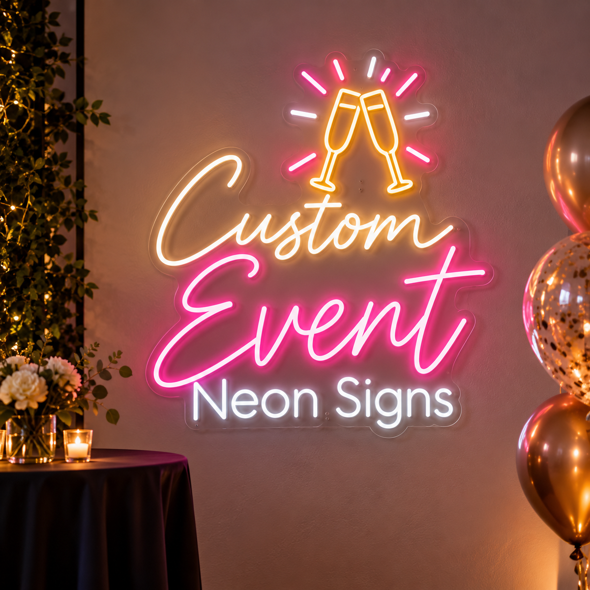 Custom Event Neon Sign