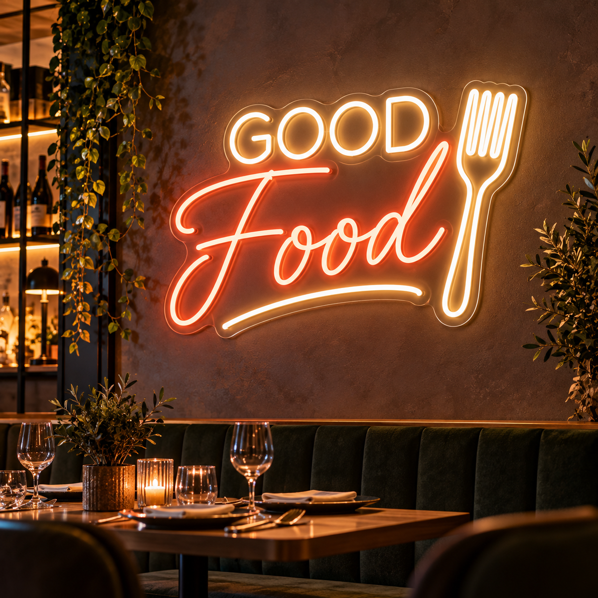 Custom Restaurant Neon Sign