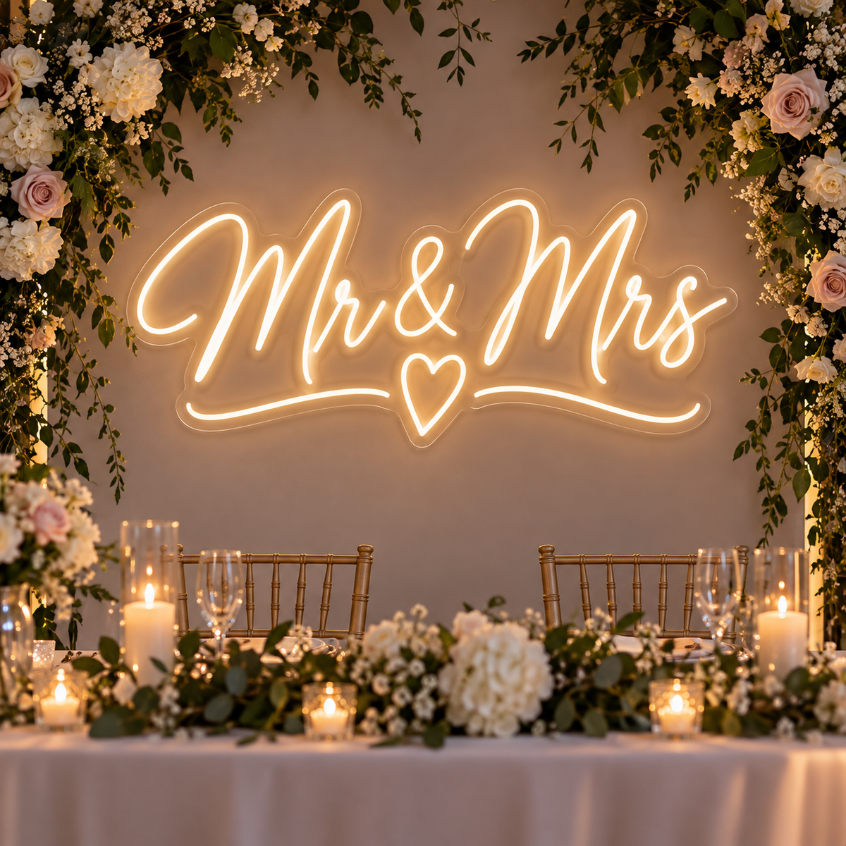 Custom Wedding Neon Sign