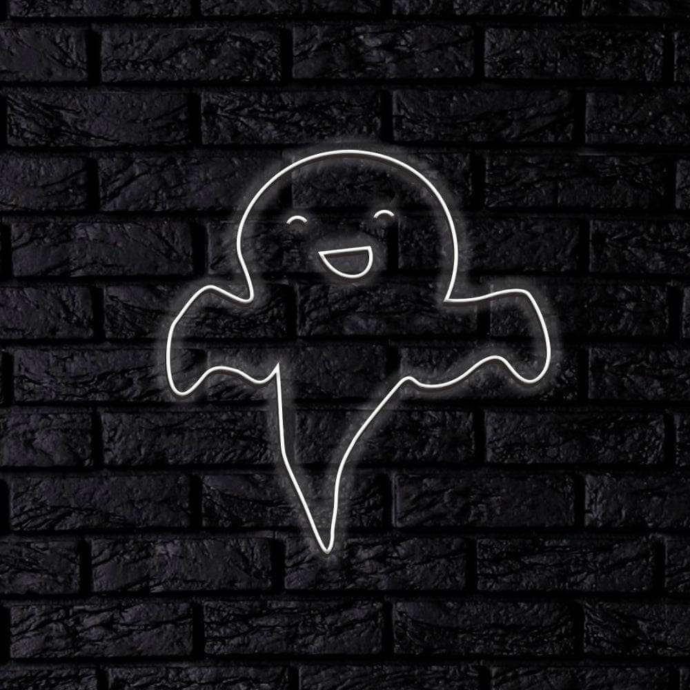 Ghost LED Neon Sign - Planet Neon Made in London Neon Signs - Planet Neon