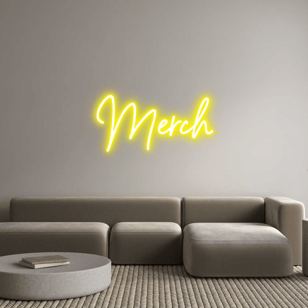 Custom Neon Sign Online Editor Merch - Planet Neon