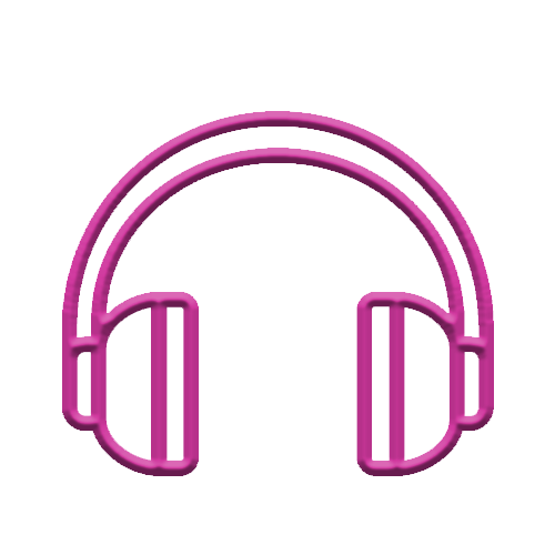 Earphones Icon - For Great customer service 