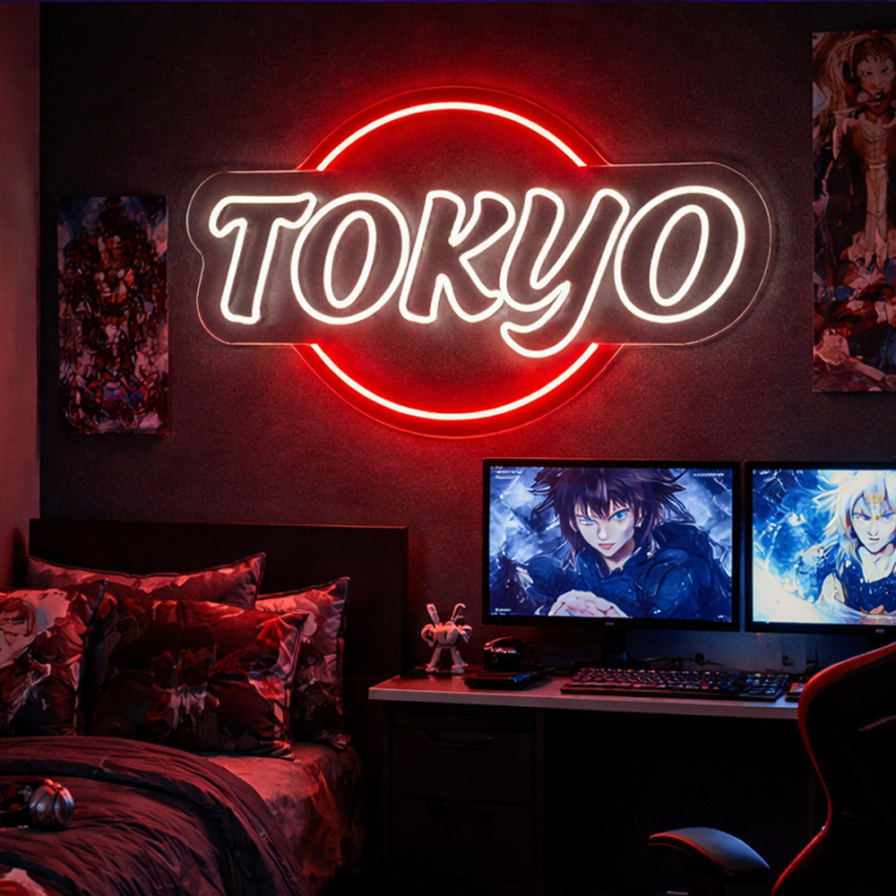 Tokyo City LED Neon Sign - Made in London Neon Signs